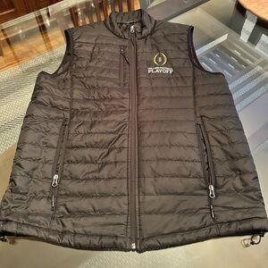 Large College Football Playoff Black Vest